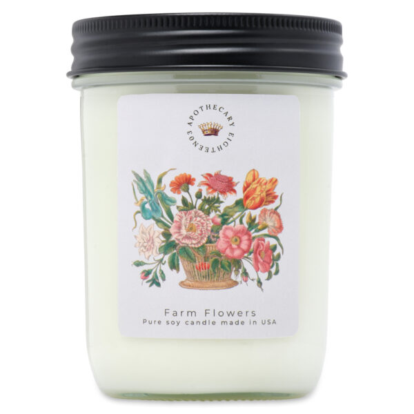 1803 Candles- Farm Flowers