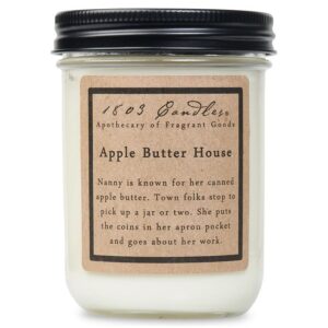 1803 Candles- Apple Butter House- 14oz Jar Candle